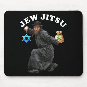 Jewish costume hanukkah clothing rabbi horah dance mouse mat