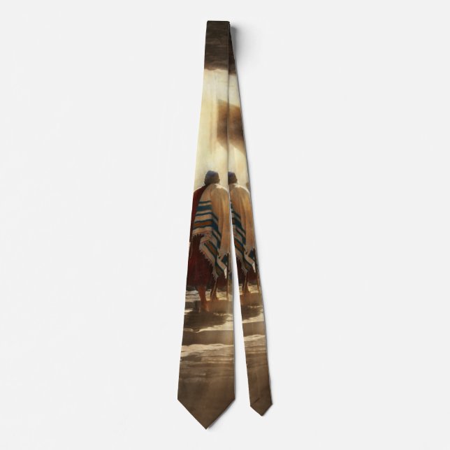 Jewish - Evening Prayers 1934 Tie (Front)