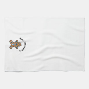Jewish Gingerbread Man Kitchen Towel