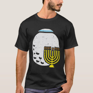 Jewish Golf Ball Menorah Hanukkah Chanukah Sport T-Shirt