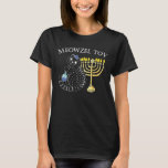 Jewish Hanukkah Chanukah Cat Meowzel Tov Jewish T-Shirt<br><div class="desc">Jewish Hanukkah Chanukah Cat Meowzel Tov Jewish</div>