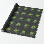 Jewish Hanukkah Dinosaur Menorah Jew Dino Fans Wrapping Paper<br><div class="desc">Cute Jewish Christmas Gift for Hanukkah. An Awesome funny Dinosaur Stegosaurus Menorah Gift.</div>