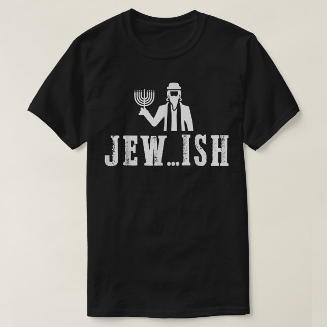 Jewish Hanukkah funny jewish design gift for women T-Shirt (Design Front)