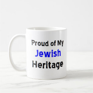 jewish heritage coffee mug