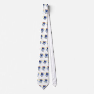 Jewish Holiday Wine Cup Tie