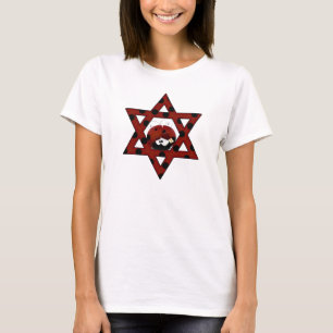 Jewish Ladybug Star of David T-Shirt