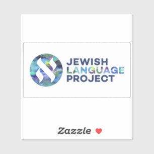 Jewish Language Project rectangle logo