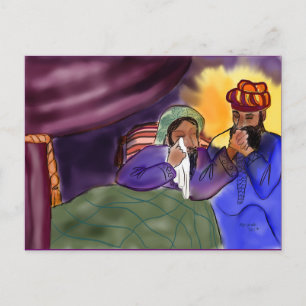 Jewish Life Learning Card: Bikur Holim Postcard