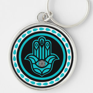 Jewish luck And Prosperity Gift Key Ring