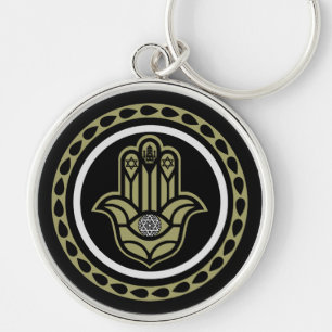Jewish luck And Prosperity Gift Key Ring