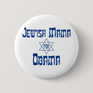 Jewish Mama for Obama Star Buttons