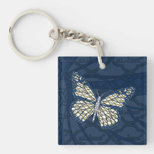 Jewish Monarch Acrylic Keychain