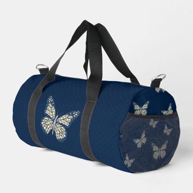 Jewish Monarch Duffle Bag (Right Corner)