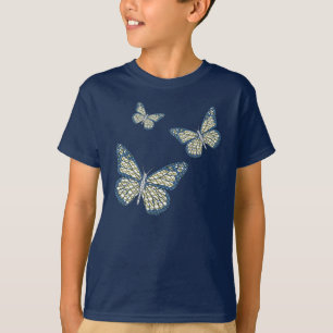 Jewish Monarch Kid's and Baby Dark Shirt