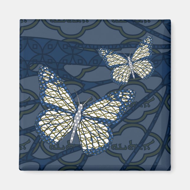 Jewish Monarch Magnet (Front)