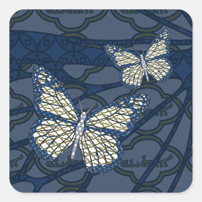 Jewish Monarch Sticker (Front)