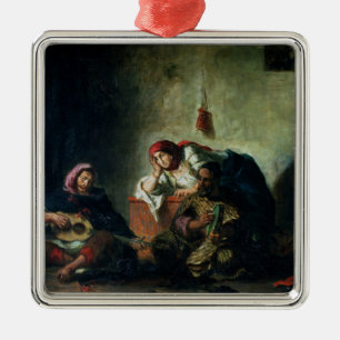Jewish Musicians in Mogador, 1847 Metal Tree Decoration