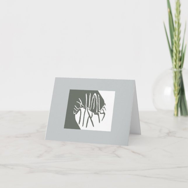 Jewish New Year card Isaiah 45:7 (Front)