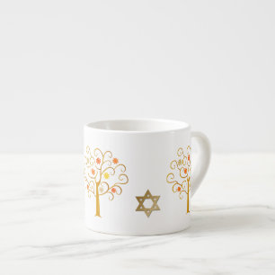 Jewish New Year   Rosh Hashanah Gift  Espresso Cup