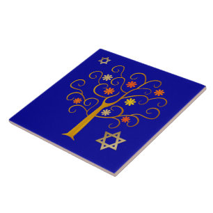 Jewish New Year   Rosh Hashanah Gift Tiles