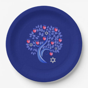 Jewish New Year   Rosh Hashanah  Paper Plate