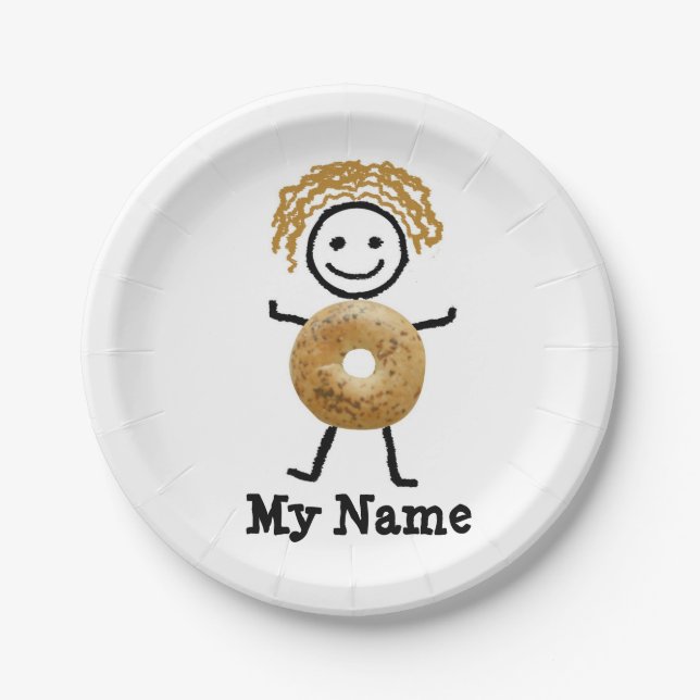 Jewish Party Decorations-Paper Plate (Front)