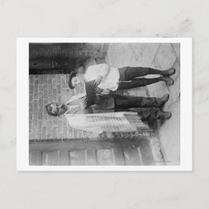 Jewish People with Tanakh on Yom Kippur Postcard