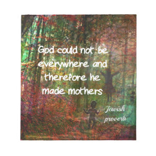 Jewish proverb notepad