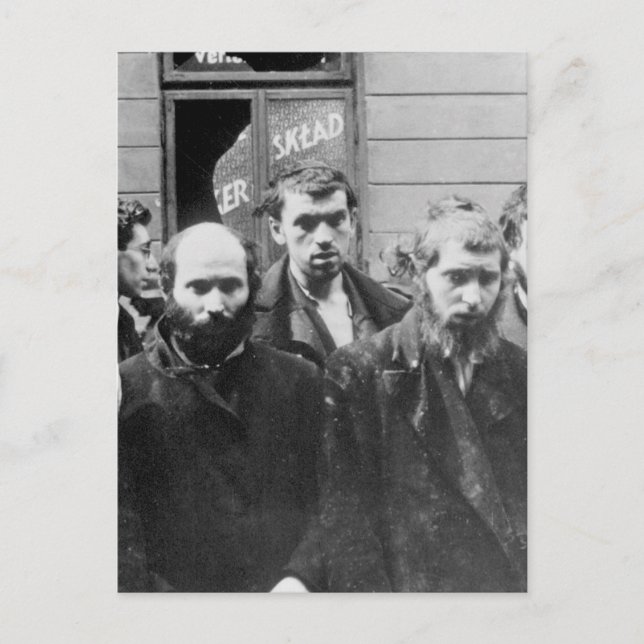 Jewish Rabbis. Copy of German photograph_War Image Postcard (Front)