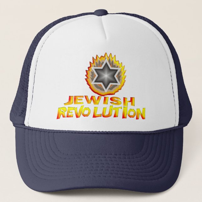 Jewish Revolution Trucker Hat (Front)