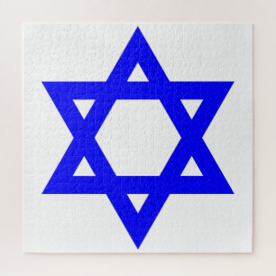 Jewish Star of David Jigsaw Puzzle