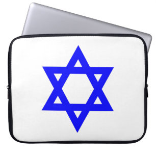 ✡︎ Jewish Star of David Laptop Sleeve