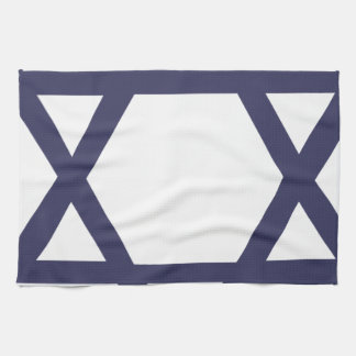 Jewish Star of David Tea Towel