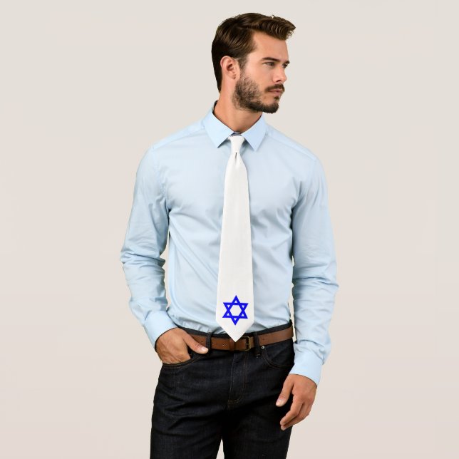 ✡︎ Jewish Star of David Tie (In Situ)