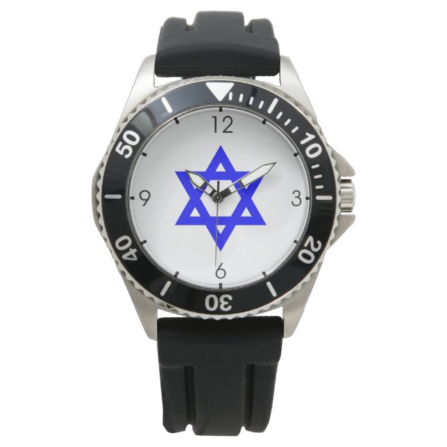 ✡︎ Jewish Star of David Watch (Front)