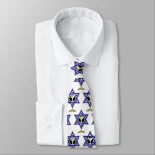 Jewish Star Tie