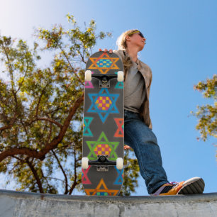 Jewish Stars Customisable Skateboards - Gifts