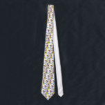 Jewish Stars Holiday Tie for the Holidays<br><div class="desc">Have fun with fashion & celebrate the holidays this year with this decorative Jewish Star tie. Matches black,  blue,  grey,  white,  beige suites or mostly any outfit!</div>