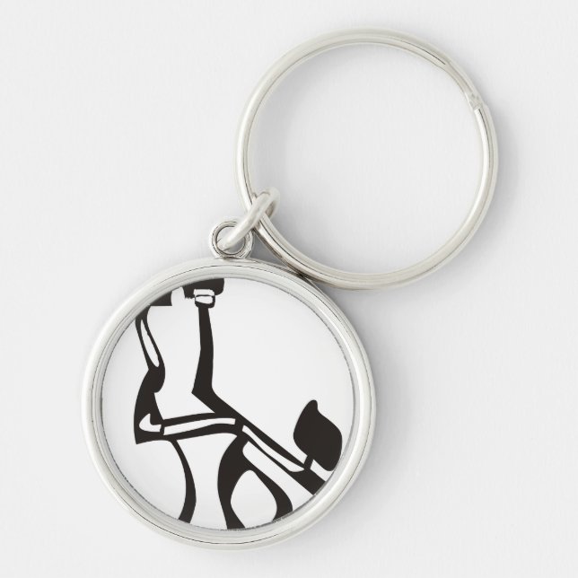 Jewish Tango Key Ring (Front)