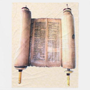 JEWISH TORAH  Fleece Blanket
