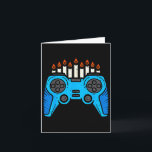 Jewish Video Game Gamer Hanukkah Chanukah Men Boy  Card<br><div class="desc">Jewish Video Game Gamer Hanukkah Chanukah Men Boy Youth Kids</div>