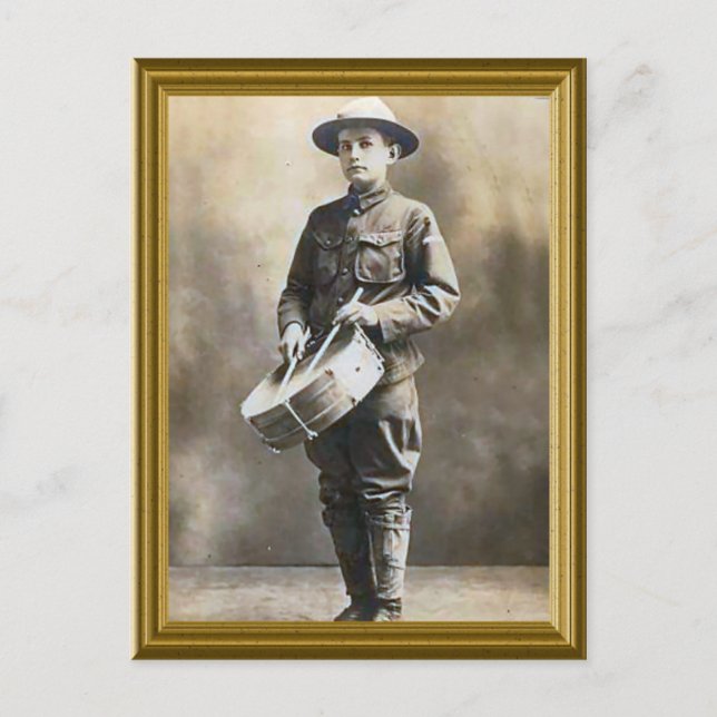 Jewish vintage image postcard (Front)