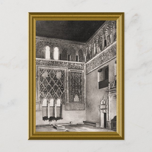 Jewish vintage image postcard (Front)