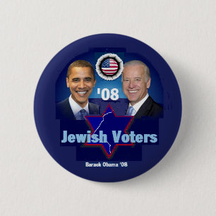 JEWISH VOTERS Button