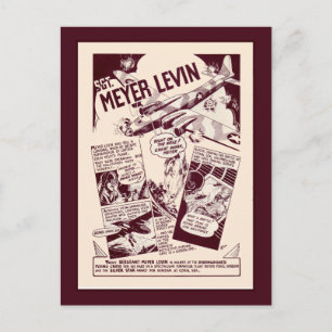 Jewish War Heroes Levin Postcard