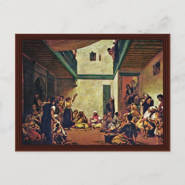Jewish Wedding In Morocco Postcard (Front)