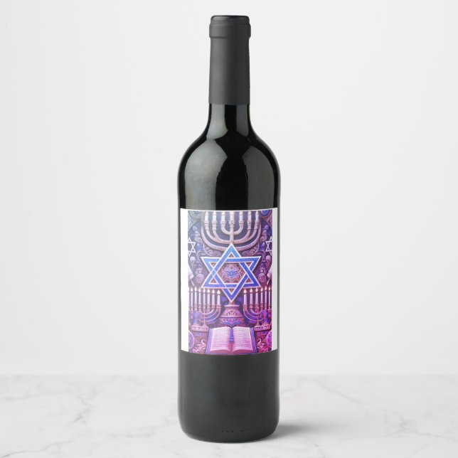 Jewish Wine Label (Front)
