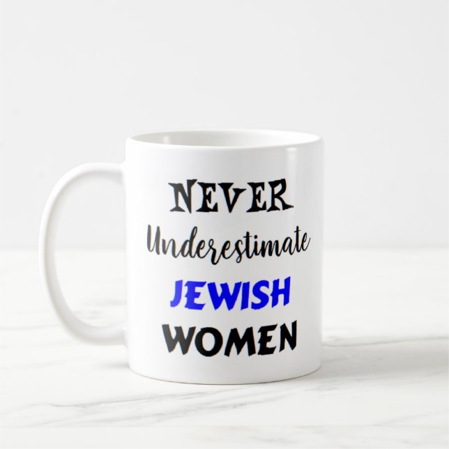 jewish women coffee mug (Left)