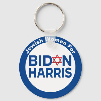 Jewish Women for Biden Harris Key Ring