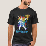Jewnicorn Cute Unicorn Hanukkah Chanukah Pyjamas T-Shirt<br><div class="desc">Jewnicorn Cute Unicorn Hanukkah Chanukah Pyjamas Girls Shirt</div>